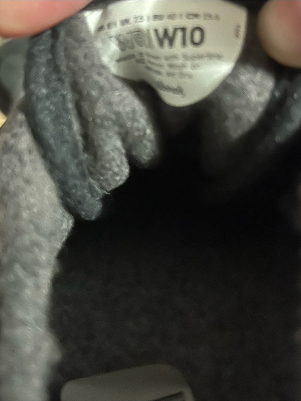 Allbirds Wool Runner True Black womens size 9 - Picture 8 of 8